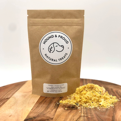 Turmeric Chicken and Hemp Seed Meal Topper 50g