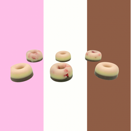 Neapolitan Yoghurt And Carob Mini Donuts 100g