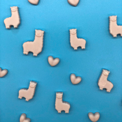 Strawberry Llamas And Hearts 100g